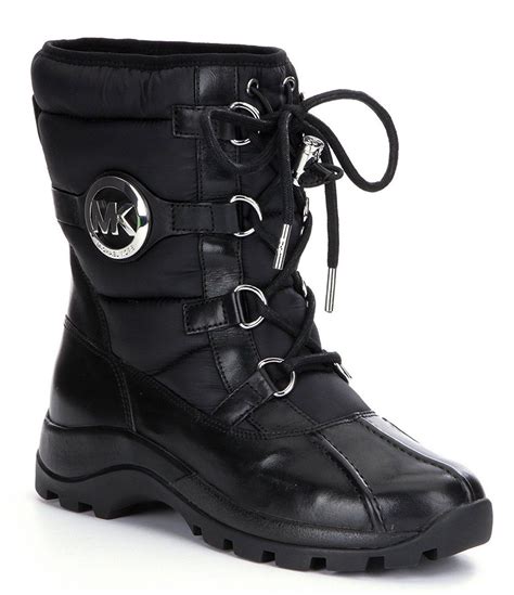 michael kors lace up boots|michael kors women's winter boots.